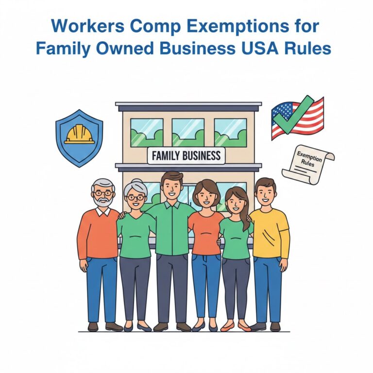 Workers Comp Exemptions for Family Owned Business USA Rules