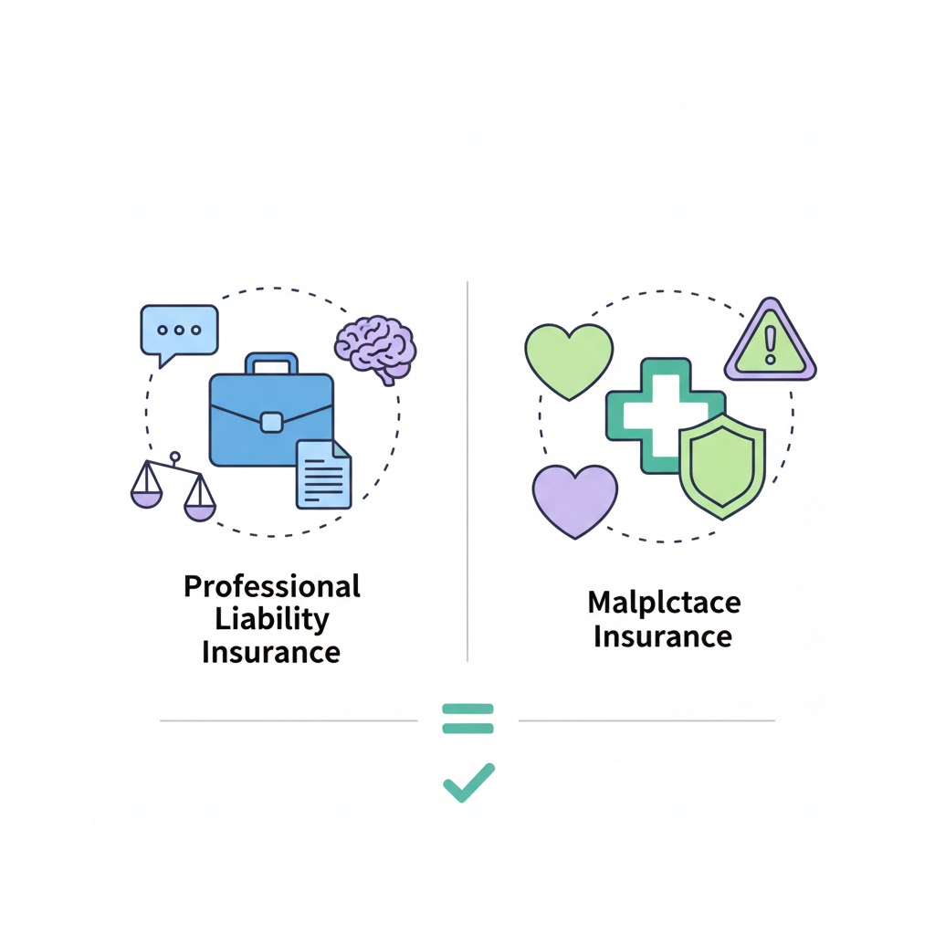 Professional Liability vs Malpractice Insurance for Counselors