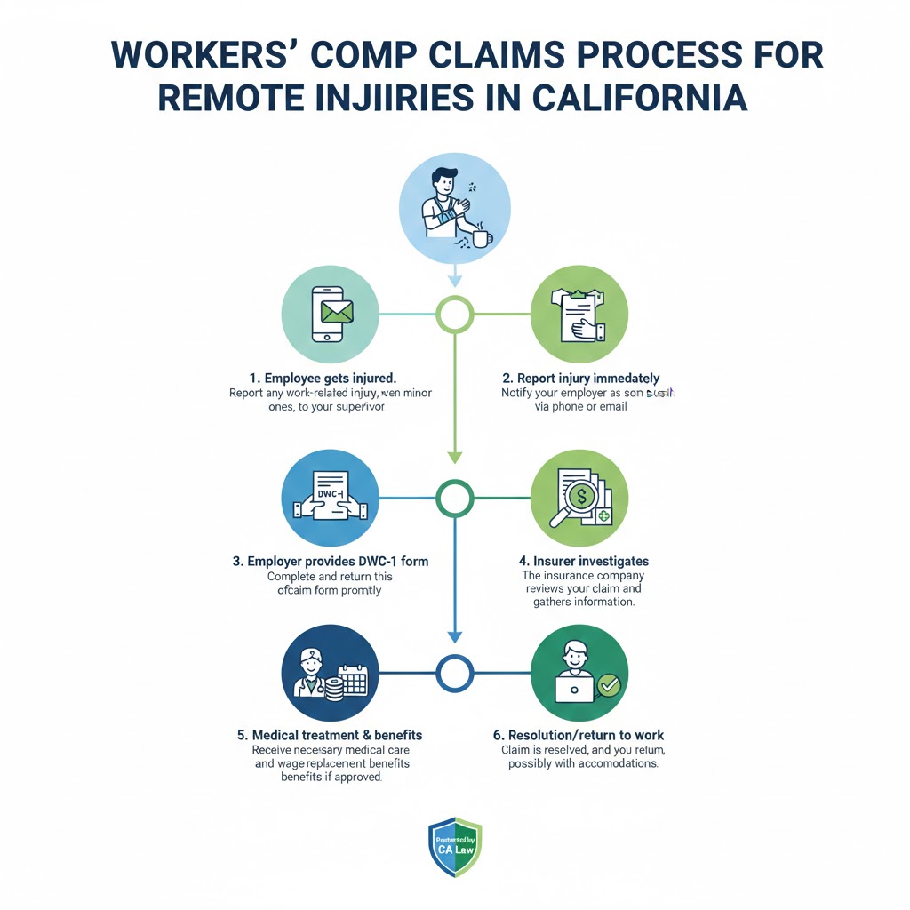 Remote Work Injury Claims Process